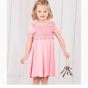 Smocked Knit Dress